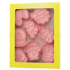 Christmas Plastic Cookie Molds&nbsp;PW-WG518B8-01