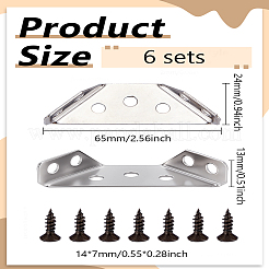 Stainless Steel Corner Protectors&nbsp;FIND-WH0173-212