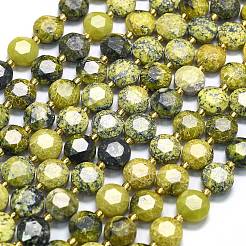 Natural Yellow Turquoise(Jasper) Beads Strands&nbsp;G-C116-A139-01