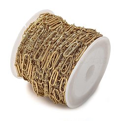 304 Stainless Steel Rectangle with Lumachina Chains&nbsp;CHS-C015-02B-G