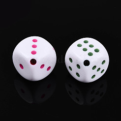 Opaque Acrylic Beads&nbsp;SACR-T035-18M