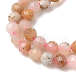 Natural Pink Opal Beads Strands&nbsp;G-C201-B03-3mm