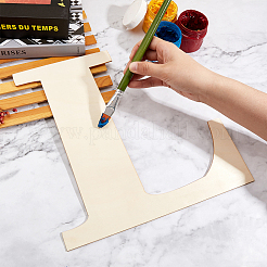Unfinished Wood Shape&nbsp;WOOD-CN0001-010L