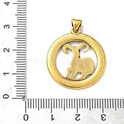 Brass Pendants&nbsp;KK-L243-31AG