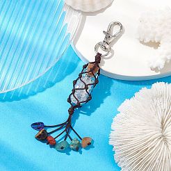 Glass Wishing Bottle Pouch Pendant Decorations&nbsp;HJEW-JM01911