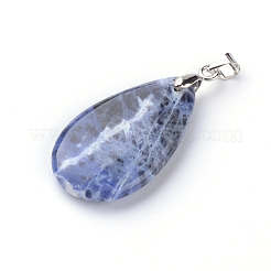 Natural Sodalite Pendants&nbsp;X-G-Q484-A01