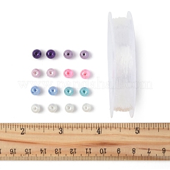 DIY Round Beads Bracelets Making Kits&nbsp;DIY-FS0008-87