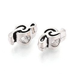Tibetan Style Alloy European Beads&nbsp;PALLOY-T093-34AS