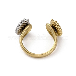 304 Stainless Steel Open Cuff Rings&nbsp;RJEW-K258-08GP-08