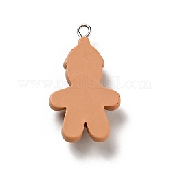 Christmas Opaque Resin Pendants&nbsp;RESI-G043-A06
