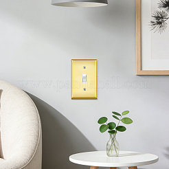 ABS Plastic Receptacle Outlet Wall Plate&nbsp;AJEW-WH0410-464B-01