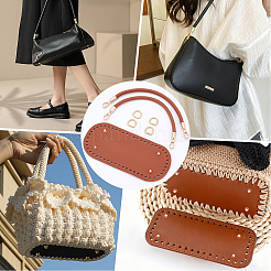 PU Imitation Leather Bag Making Kit&nbsp;DIY-CL0001-58A