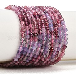 Natural Colorful Spinel Beads Strands&nbsp;G-B175-D01-3mm