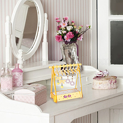 1 Set Coat Hanger Shaped Acrylic Earring Display Stands&nbsp;EDIS-PH0001-90B