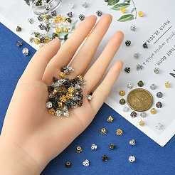 600PCS 6Colors Iron Bead Caps&nbsp;IFIN-YW0003-05
