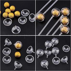 Plastic Chocolate Holder Case Flower Support&nbsp;AJEW-WH0261-42