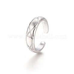 Brass Cuff Toe Rings&nbsp;RJEW-G100-11P