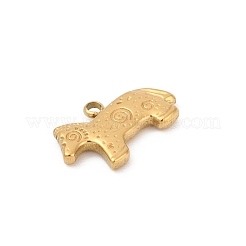 304 Stainless Steel Pendants&nbsp;STAS-L283-11G