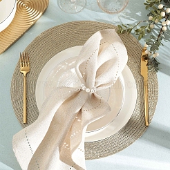 12Pcs Alloy & Imitation Pearl Beads Napkin Rings&nbsp;AJEW-CP0006-65
