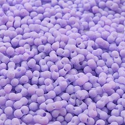 Macaron Color Opaque Frosted Glass Seed Beads&nbsp;X1-SEED-K009-12B-14