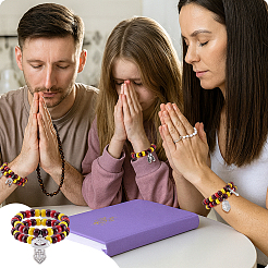 DIY Stretch Bracelets JMaking Kits&nbsp;DIY-PH0033-95