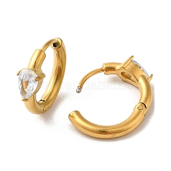 Golden 304 Stainless Steel Hoop Earrings&nbsp;LS-EJEW-K271-01D-G