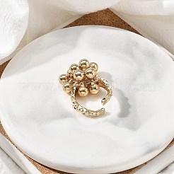 Alloy Cuff Rings for Women&nbsp;LS-RJEW-B108-06KCG-01
