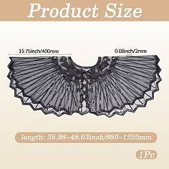 Polyester with Plastic Shawls&nbsp;AJEW-CY0003-23