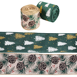 10 Yards 2 Colors Christmas Theme Jute Cord&nbsp;OCOR-TA0002-09A