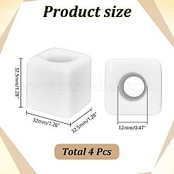 Porcelain Electric Toothbrush Holder&nbsp;AJEW-WH0481-696B