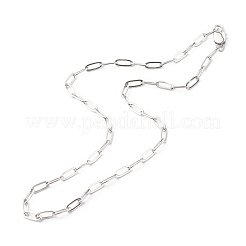 Non-Tarnish 304 Stainless Steel Cable Chain Necklaces&nbsp;NJEW-JN03628-03
