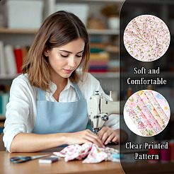 20Pcs Cotton Fabric&nbsp;DIY-TAC0051-001