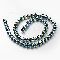 Electroplate Non-magnetic Synthetic Hematite Bead Strands&nbsp;G-F300-31A-07