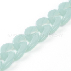 Handmade Acrylic Curb Chains&nbsp;AJEW-JB00856-03