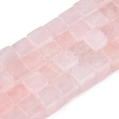 Natural Rose Quartz Beads Strands&nbsp;G-T139-8x8-05A