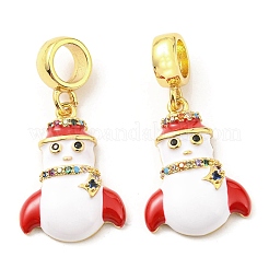 Real 18K Gold Plated Brass Micro Pave Cubic Zirconia Pendents&nbsp;KK-M247-29G