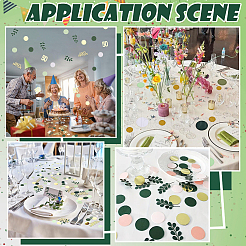 200Pcs Round Paper Table Scatter Confetti&nbsp;DIY-SC0032-57B
