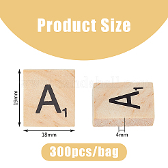 Unfinished Wood Cabochons&nbsp;WOOD-WH0125-04