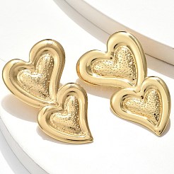 304 Stainless Steel Stud Earrings&nbsp;EJEW-S253-13G