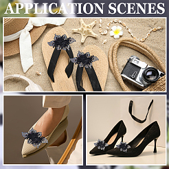 4Pcs Iron Shoe Clips&nbsp;HJEW-HY00183