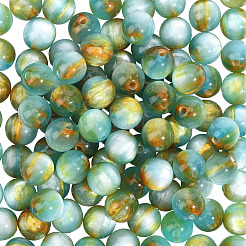 120Pcs Transparent Resin Beads&nbsp;RESI-PA0001-38A