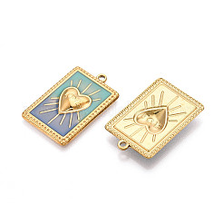 Ion Plating(IP) 304 Stainless Steel Pendants&nbsp;STAS-N107-05B-G