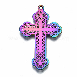 Rainbow Color Alloy Big Pendants&nbsp;PALLOY-S180-014-RS