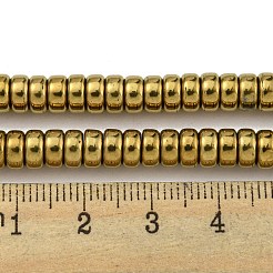Electroplated Synthetic Non-magnetic Hematite Beads Strands&nbsp;G-K361-A04-03