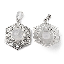 Natural Quartz Crystal Pendants&nbsp;X-G-P498-02P-06