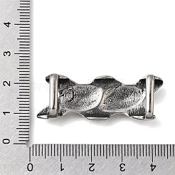 304 Stainless Steel Slide Charms&nbsp;STAS-F356-02AS