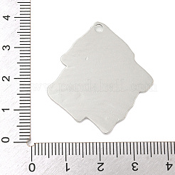 Non-Tarnish 304 Stainless Steel Pendants&nbsp;STAS-M001-02P