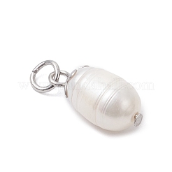 Natural Pearl Pendants&nbsp;PALLOY-JF04618