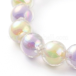 Transparent Acrylic Bead in Bead Stretch Bracelet Sets for Kids&nbsp;BJEW-JB06509