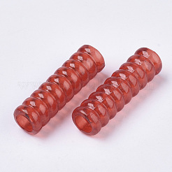 Transparent Acrylic European Beads&nbsp;TACR-T015-029